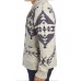 Men's Long Sleeve Jacquard Cardigan Sweater